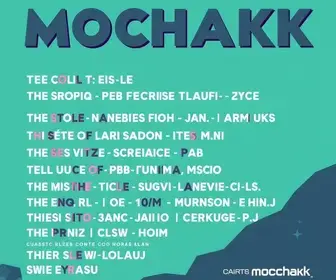 Mochakk Calling